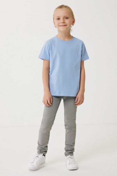 IQONIQ Koli Kids T-Shirt aus recycelter Baumwolle, sky blue 910