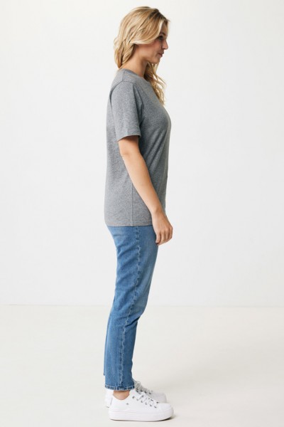 IQONIQ Sierra Lightweight T-Shirt aus recycelter Baumwolle, light heather anthracite XXL