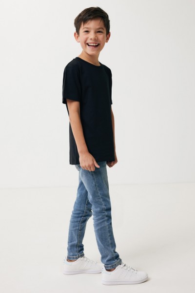 IQONIQ Koli Kids T-Shirt aus recycelter Baumwolle, schwarz 1314