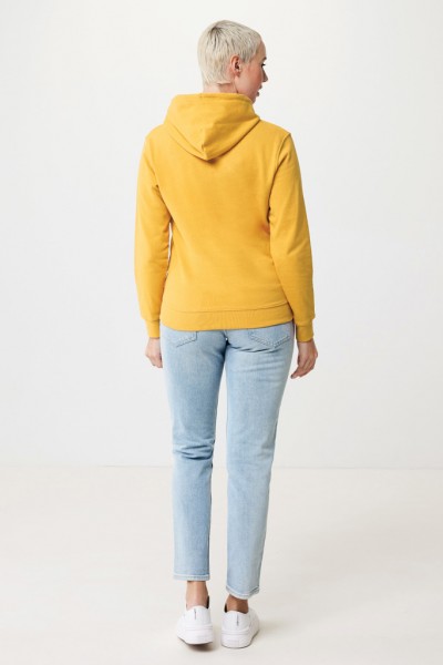 IQONIQ Jasper Hoodie aus recycelter Baumwolle, ochre yellow XS