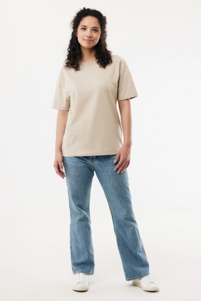 IQONIQ Nikko Heavyweight T-Shirt aus recycelter Baumwolle, desert XS