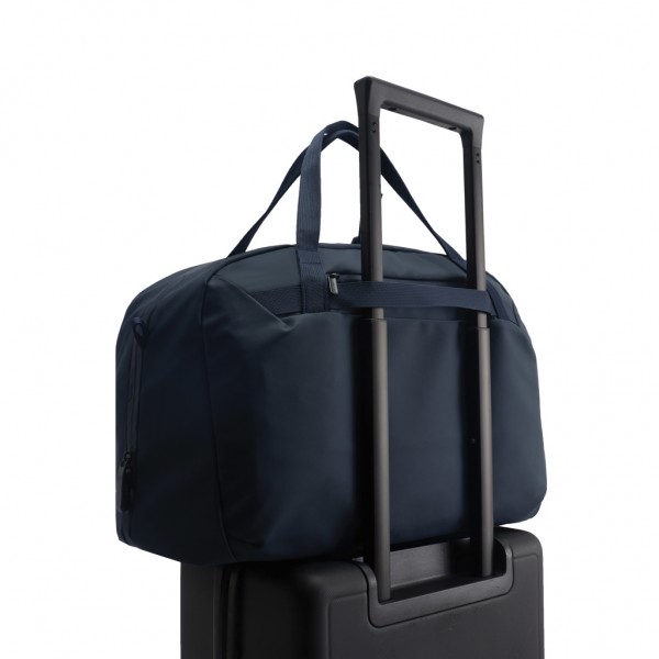 Urban wasserabweisende Wochenendtasche, navy blau