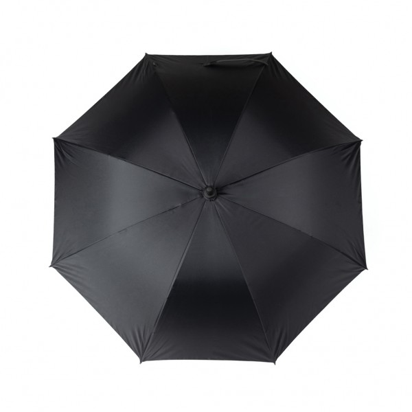 VINGA Baltimore AWARE™ RPET 23“ Regenschirm, schwarz