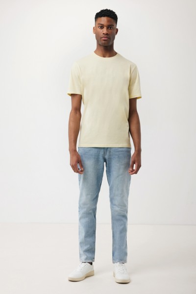 IQONIQ Sierra Lightweight T-Shirt aus recycelter Baumwolle, cream yellow L