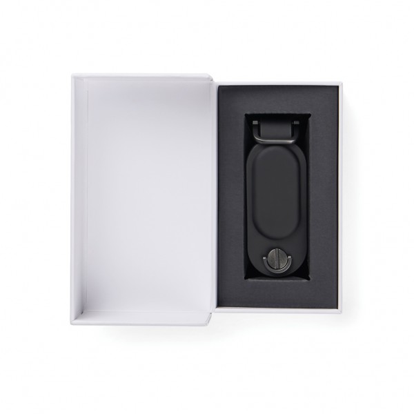 VINGA Baltimore RCS Schlüsselhalter mit Dual-Finder, schwarz