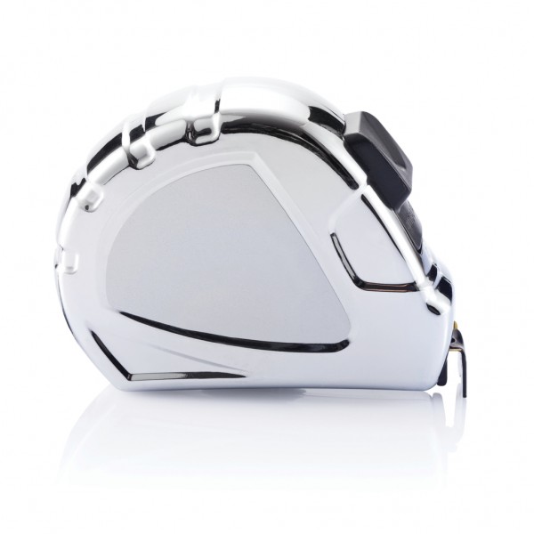 3m/16mm Auto-Stopp Maßband Ergonomic, silber