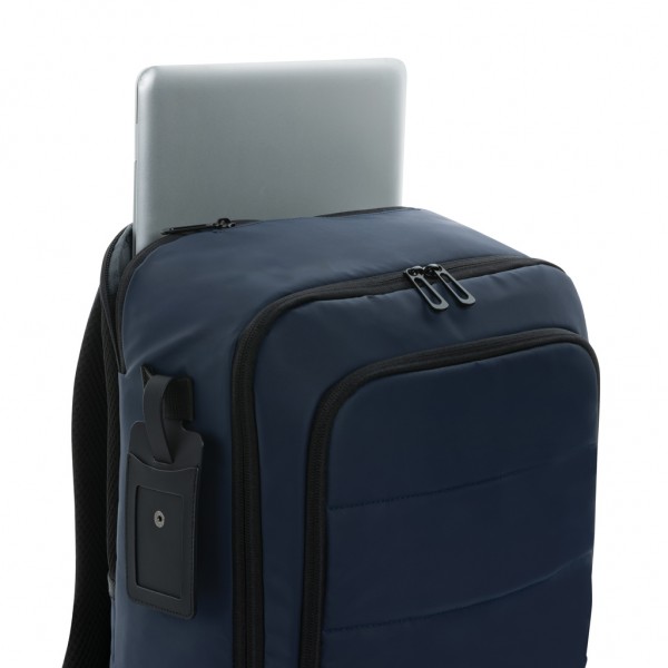 Armond AWARE™ RPET 15.6` Deluxe Laptop-Rucksack, navy blau