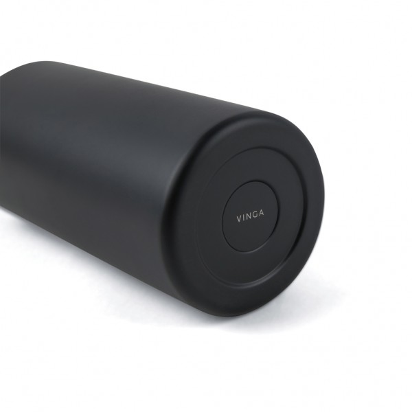 VINGA Ciro RCS recycelte Vakuumflasche 580ml, schwarz