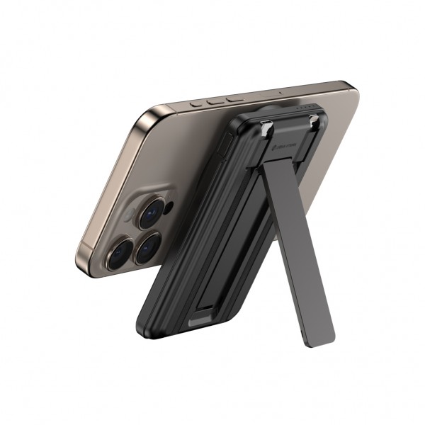 Urban Vitamin Redwood 5-in-1 5.000mAh 20W PD magn. Powerbank, schwarz