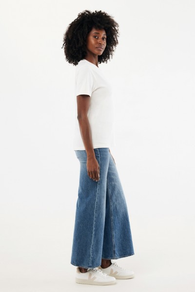 IQONIQ Brett T-Shirt aus recycelter Baumwolle, ivory white XXXL