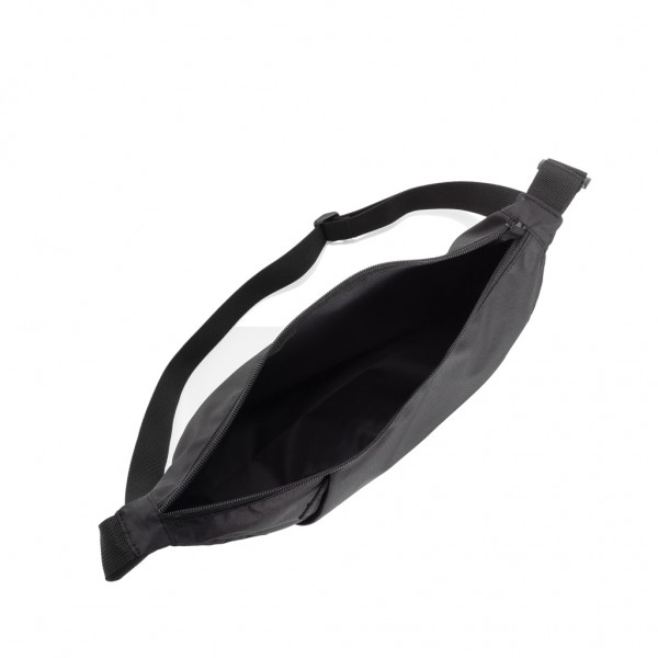 Crescent XL AWARE™ RPET Half-Moon Sling Tasche, schwarz