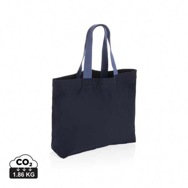 Impact Aware™ 240g/m² große Tasche aus rCanvas, ungefärbt, navy blau