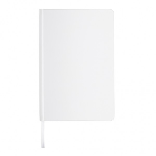 A5 Impact Steinpaper Hardcover Notizbuch, weiß