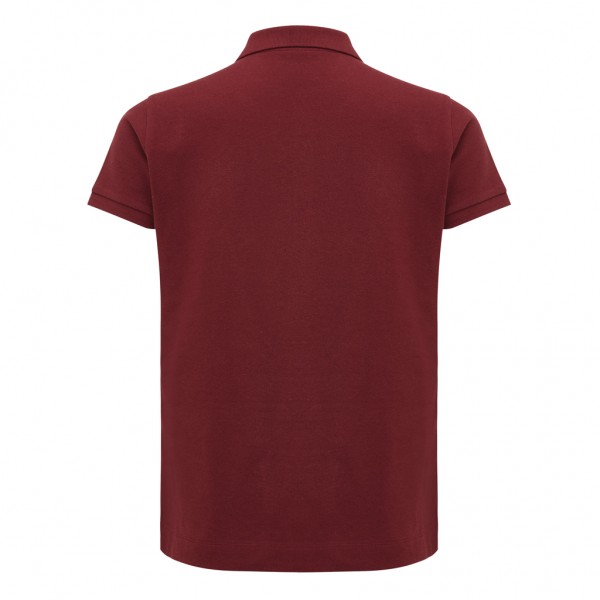 IQONIQ Yosemite Damen Piqué-Poloshirt aus rec. Baumwolle, burgunderrot L