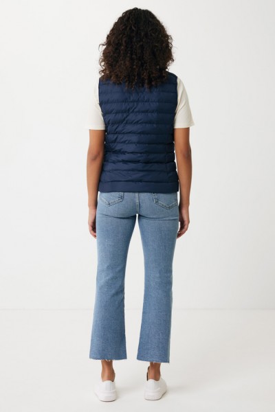 IQONIQ Meru Damen Bodywarmer aus recyceltem Polyester, navy blau XXL