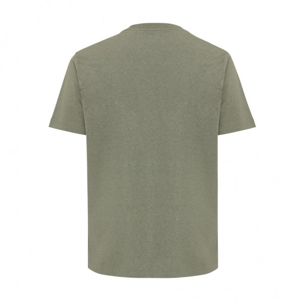 IQONIQ Teide T-Shirt aus recycelter Baumwolle, heather green XL