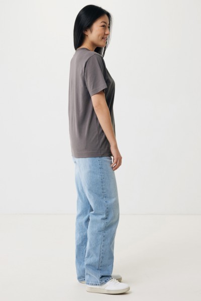 IQONIQ Kakadu relaxed T-Shirt aus recycelter Baumwolle, anthrazit XS