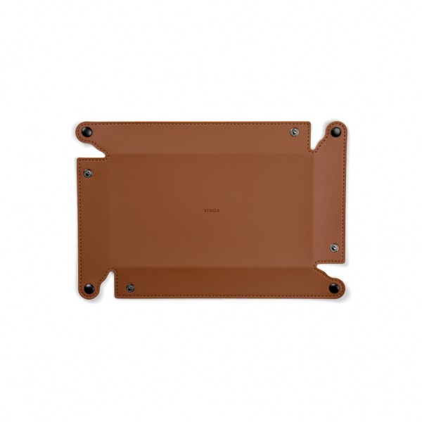 VINGA Timo Ablage aus RCS recyceltem rPET, braun