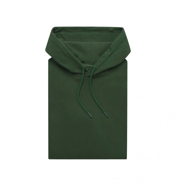 IQONIQ Jasper Hoodie aus recycelter Baumwolle, forest green XL