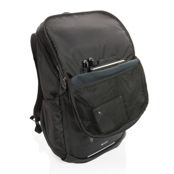 Swiss Peak AWARE™ RPET 15.6` Business Rucksack, schwarz