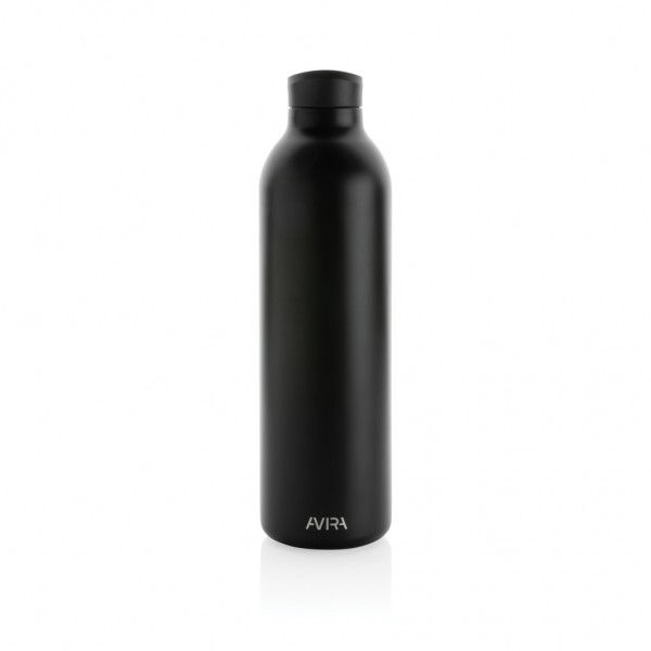 Avira Avior RCS recycelte Stainless-Steel Flasche 1L, schwarz