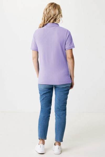 IQONIQ Yosemite Piqué-Poloshirt aus recycelter Baumwolle, lavender S