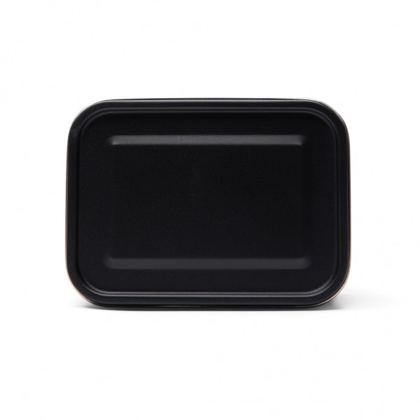 VINGA Parks Lunch-Box aus RCS Stainless-Steel, schwarz