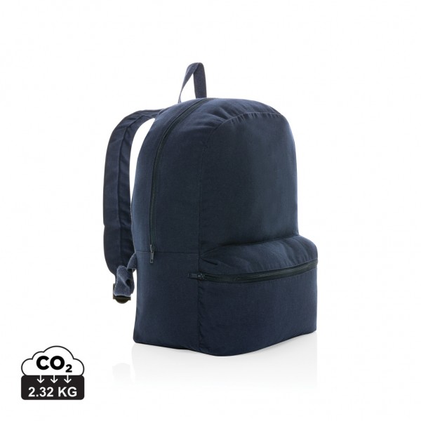 Impact Aware™ 285g/m² rCanvas-Rucksack, ungefärbt, navy blau
