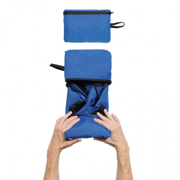 Dillon AWARE™ RPET faltbare Sporttasche, Königsblau
