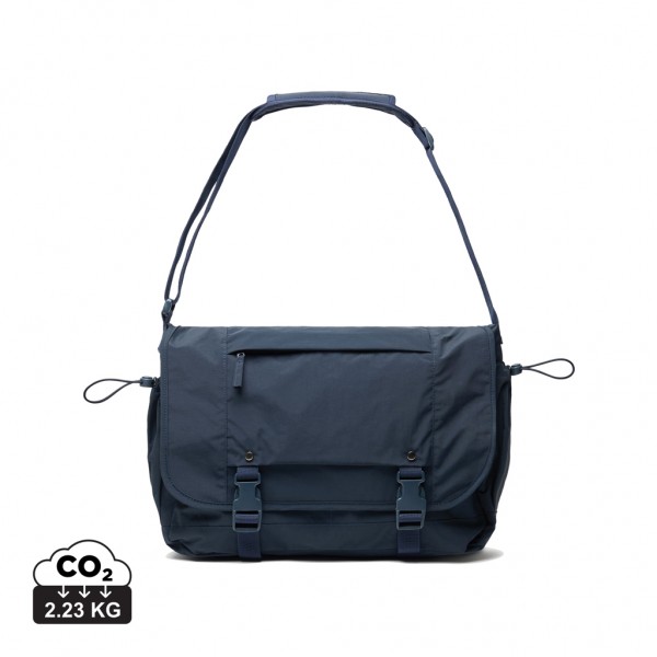 KENTO URBAN 15,6` Messenger aus RCS recyceltem Nylon, navy blau