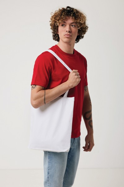 Impact Aware™ 285g/m² ungefärbte rCanvas-Tragetasche, weiß