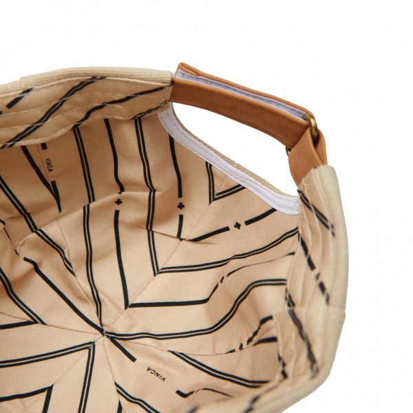 VINGA Bosler AWARE™ Canvas-Kappe, greige