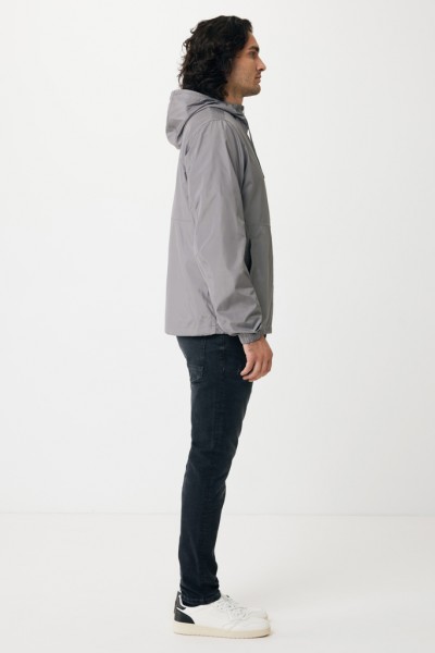 IQONIQ Logan Lightweight Jacke aus recyceltem Polyester, Silbergrau L