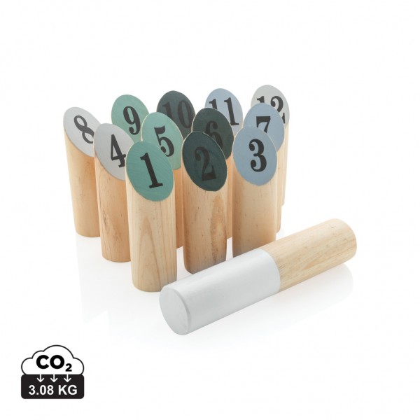 Wurfspiel aus Holz, braun