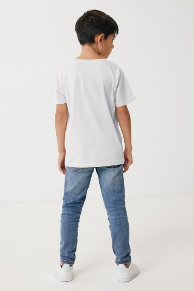 IQONIQ Koli Kids T-Shirt aus recycelter Baumwolle, recycled white 78