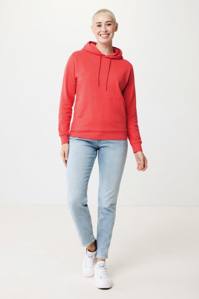 IQONIQ Jasper Hoodie aus recycelter Baumwolle, luscious red XXXL