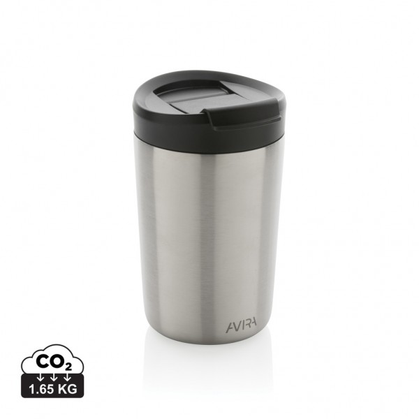 Avira Alya RCS recycelter Stainless-Steel Becher 300ml, silber