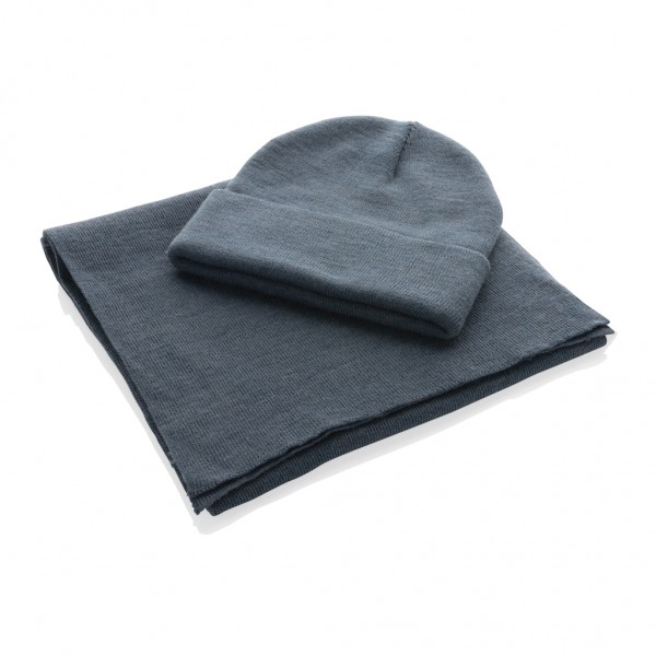 Elles AWARE™ Polylana® Schal 180x30cm, Sage blue