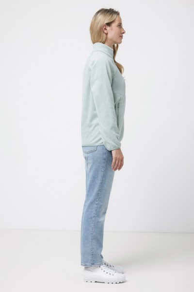 IQONIQ Talung Mikrofleece Jacke aus recyceltem Polyester, Iceberg green XS