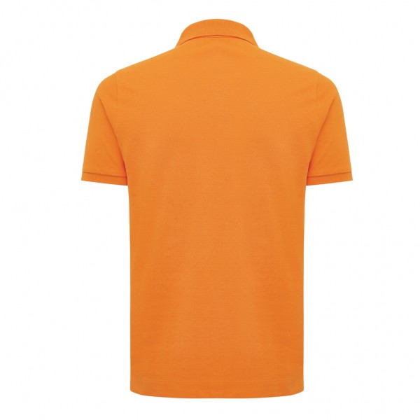 IQONIQ Yosemite Piqué-Poloshirt aus recycelter Baumwolle, orange XL