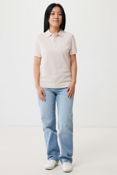 IQONIQ Yosemite Piqué-Poloshirt aus recycelter Baumwolle, cloud pink XS