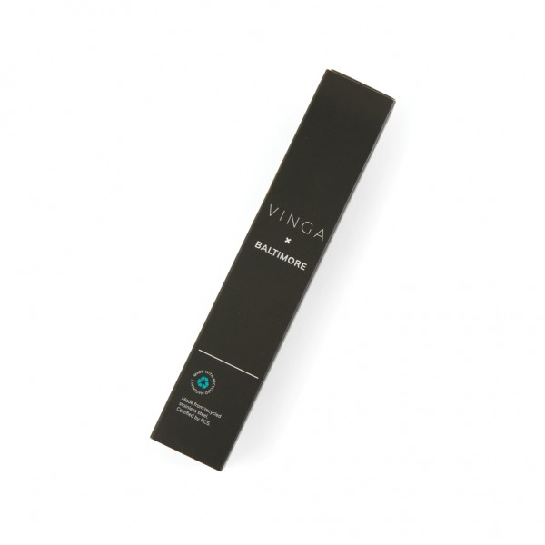 VINGA Baltimore Stift aus RCS recyceltem Stainless-Steel, grün
