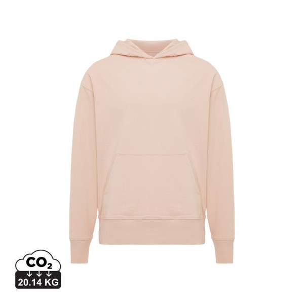IQONIQ Yoho Relax-Hoodie aus recycelter Baumwolle, peach nectar XS