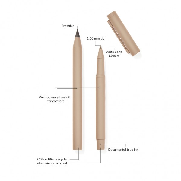 VINGA Baltimore RCS Stifteset, greige