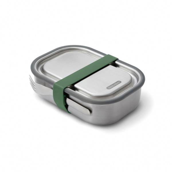 Black+Blum Stainless Steel Lunch Box groß, Olivgrün