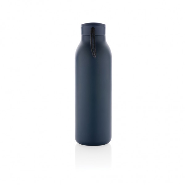 Avira Avior RCS recycelte Stainless-Steel Flasche 500ml, navy blau