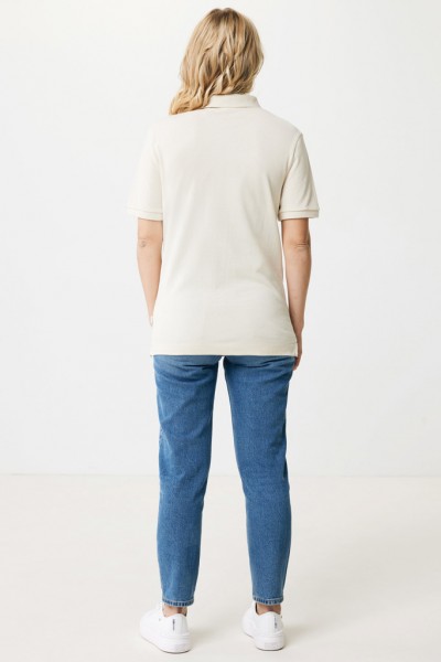 IQONIQ Yosemite Piqué-Poloshirt aus recycelter Baumwolle, natural raw XXXL