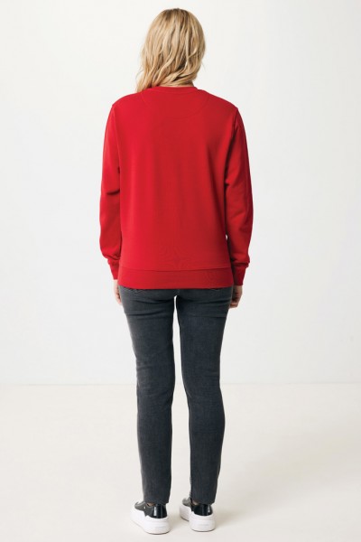 IQONIQ Etosha Lightweight Sweater aus recycelter Baumwolle, rot XXXL