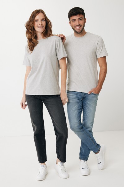 IQONIQ Sierra Lightweight T-Shirt aus recycelter Baumwolle, light heather grey M