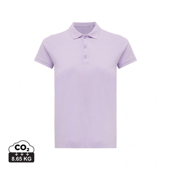 IQONIQ Yosemite Damen Piqué-Poloshirt aus rec. Baumwolle, lavender XXL